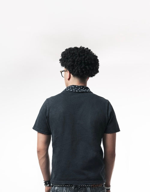 Sashiko Polo Black