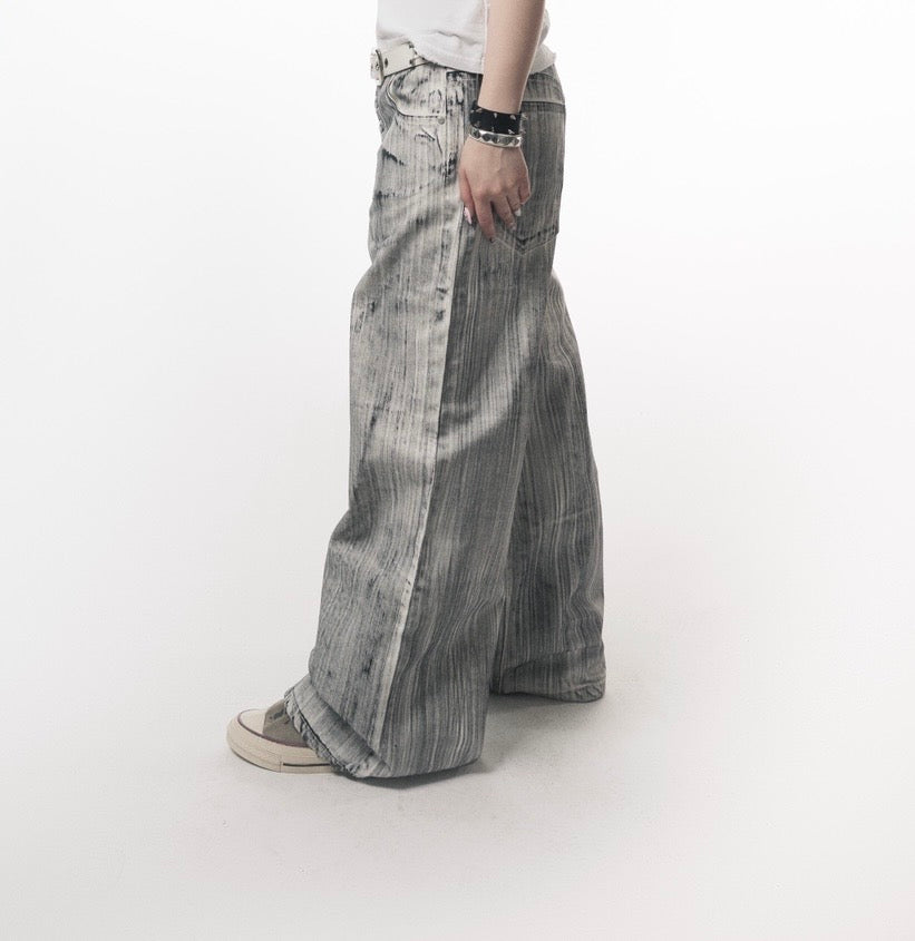 Waxed Denim White